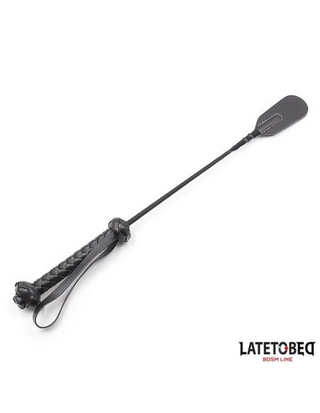 Fusta con Mango Trenzado 445cm Negro