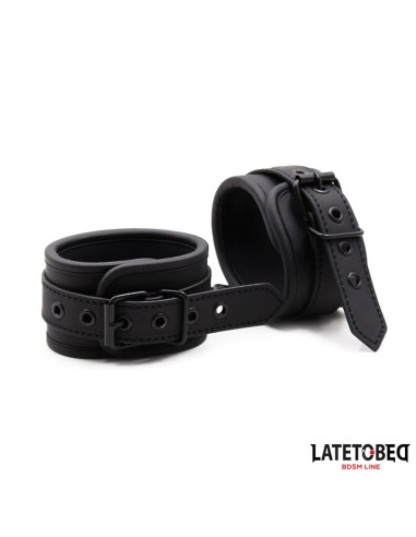 Esposas con Cadena Negro Solido