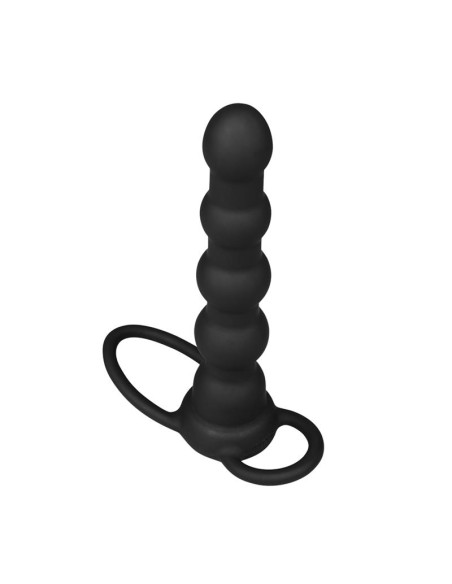 Plug Anal Double Prober con Vibracion Negro