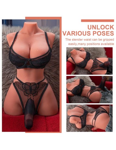 Hermosa Lady Boy Torso con Vibracion y Thrusting 975 kg