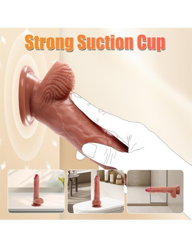 Marvin Dildo con Thrusting y Vibracion 807