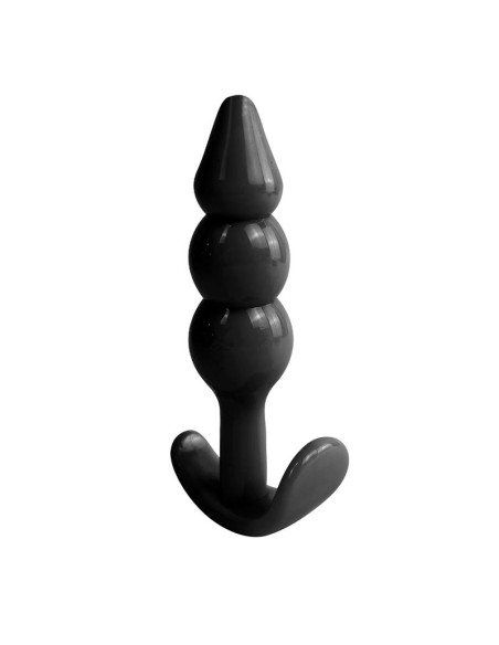 Gevil Plug Anal en Ancla Negro