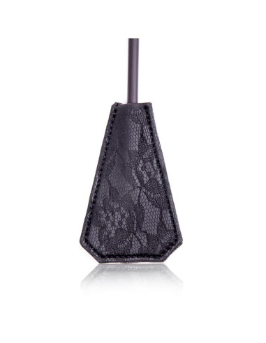 Plumero y Pala con Encaje 2 en 1 56 cm Negro