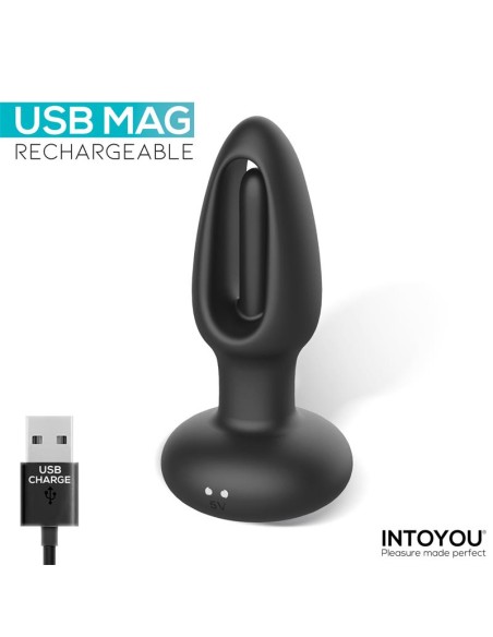 Sasha Plug con Vibracion y Lengua Flipping yControl Remoto