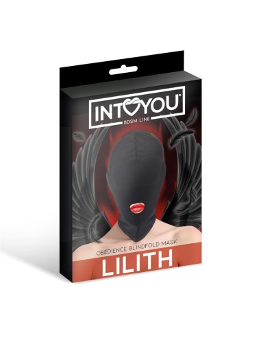 Lilith Mascara de Incognito con Abertura en la Boca Color Negro