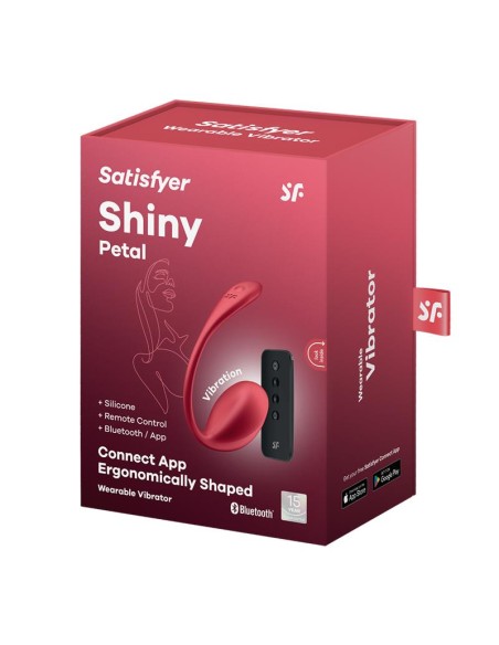 Shiny Petal con APP Satisfyer Connect Rojo