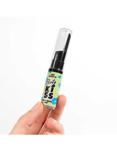 Flirty Kiss Geles para Sexo Oral Fresa y Menta 2x8gr