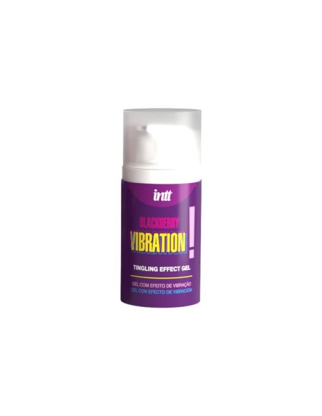 Gel Vibrador Liquido Sabor Mora 15 ml