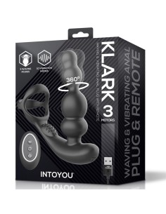 Klark Plug Anal Oscilante con Vibracion y Control Remoto 2
