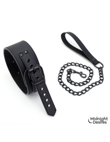 Set de Restricciones con Esposas y Collar con Correa