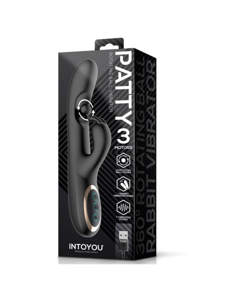 Patty Vibrador con Bola Rotadora 360º
