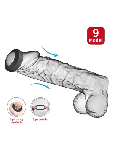 Brodan Anillo para el Pene Silicona Mod 9