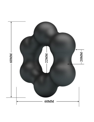 Clauzell Anillo para el Pene Silicona Mod 10