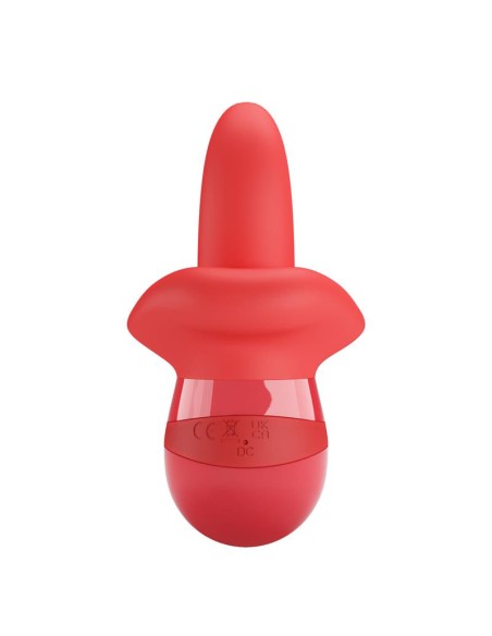 Obelia Estimulador con Vibracion y Movimiento Lengua