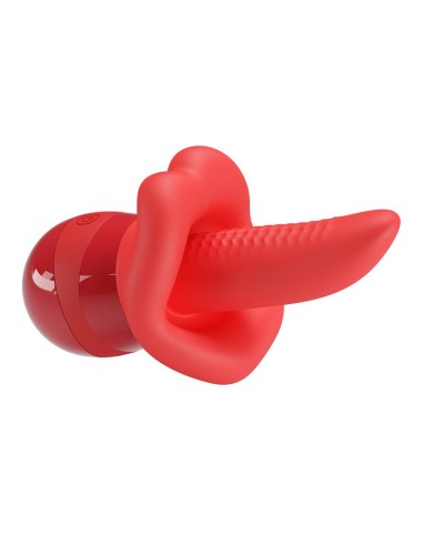 Obelia Estimulador con Vibracion y Movimiento Lengua