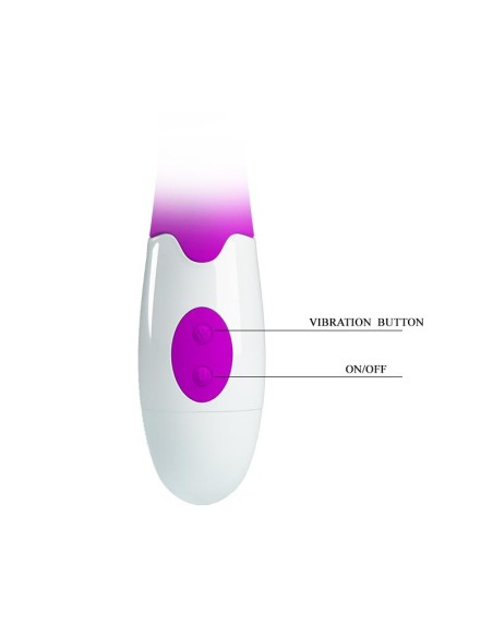 Pretty Love Vibrador Snappy Color Purpura