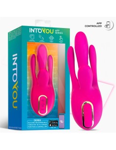 Derek Vibrador con Movimiento Finger 3 Motores y APP 2