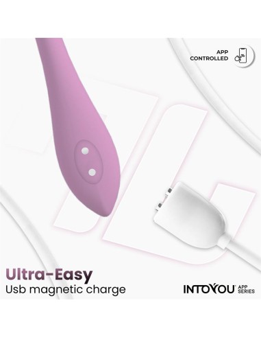 Huevo Vibrador con Bolas Internas con Rotacion y APP USB