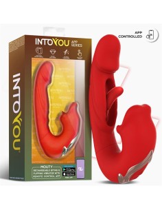 Mouty Vibrador Funcion Mordisqueo y Flipping con App 2