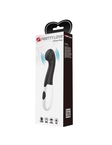Vibrador Charles 30 funciones Negro