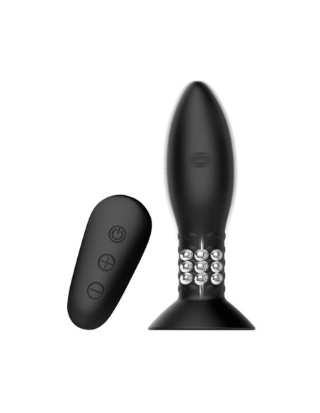 Plug Anal Inflable con Vibracion y Rotacion