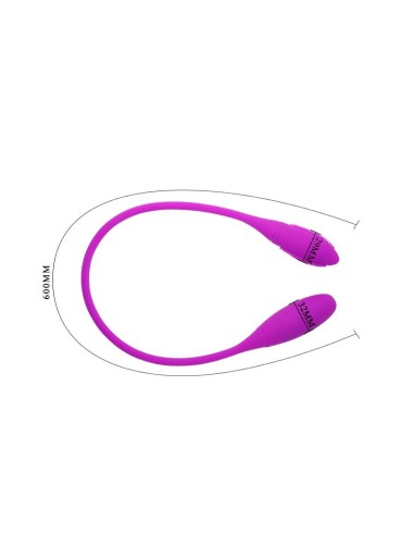 Pretty Love Huevos Vibradores Snaky Vibe Color Purpura