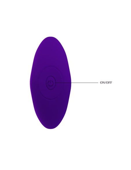 Estimulador Anal con Vibracion Purpura