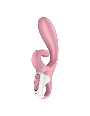 Vibrador Hug Me con APP Satisfyer Connect Rosa