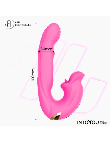 Bimby Vibrador con Mordisqueo y Lengua Doble Tapping con APP
