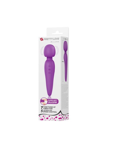 Meredith Masajeador USB Violeta