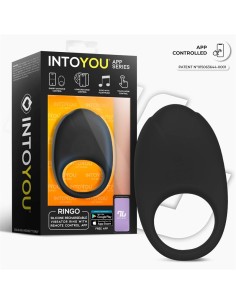 Ringo Anillo Vibrador con APP Unibody Negro 2