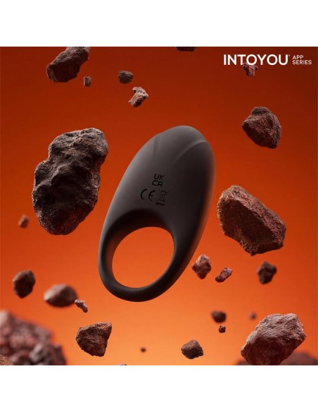 Ringo Anillo Vibrador con APP Unibody Negro