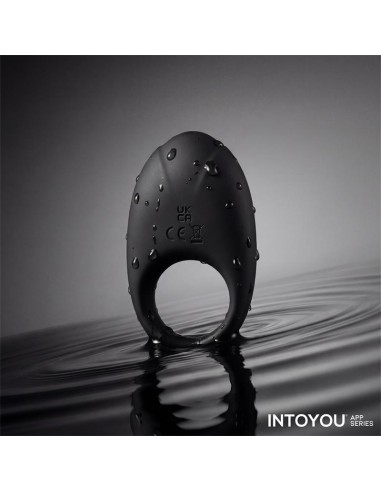 Ringo Anillo Vibrador con APP Unibody Negro