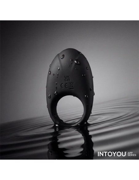 Ringo Anillo Vibrador con APP Unibody Negro