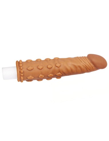 Funda para el Pene Add 2 Pleasure X Tender Marron