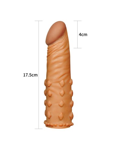 Funda para el Pene Add 2 Pleasure X Tender Marron