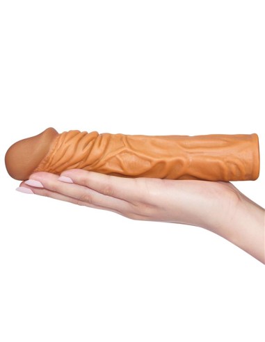 Funda para el Pene Add 2 Pleasure X Tender Marron