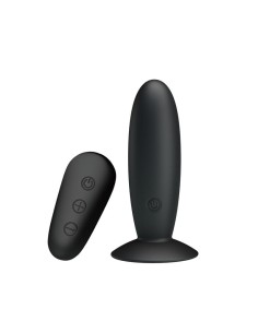 Plug Anal con Vibracion y Control Remoto USB