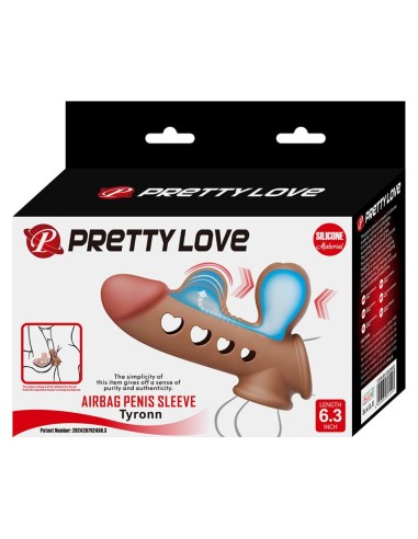Tyronn Funda para el Pene con Funcion de Inflado