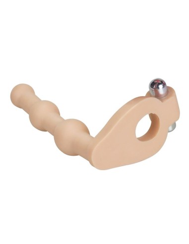 Estimulador Anal The Ultra Soft Bead 6 con Vibracion Natural