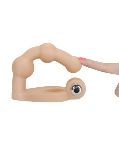Estimulador Anal The Ultra Soft Bead 6 con Vibracion Natural