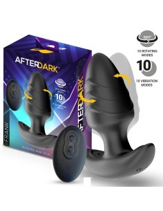 Frank Plug Anal con Vibracion y Rotacion 360º y Control Remoto