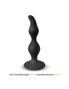 Dylamic Plug Anal Silicona 11 cm x 3 cm 2