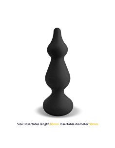 Tendax Plug Anal Silciona 8 cm x 3 cm 2