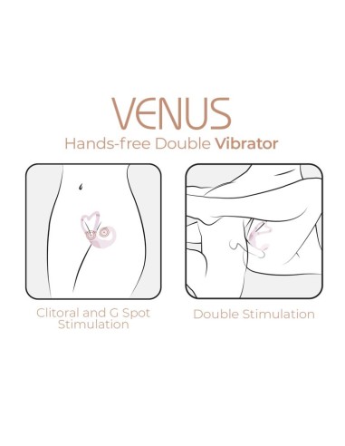 Vibrador Doble Venus con APP