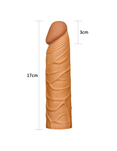 Funda para el Pene Pleasure X Tender Marron
