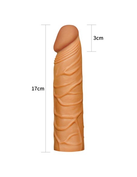Funda para el Pene Pleasure X Tender Marron