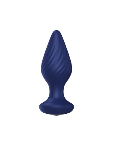 Spiral Plug Anal con Vibracion y Control Remoto