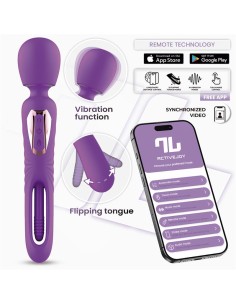 Salma Masajeador con Flipping Tongue y Vibracion con App