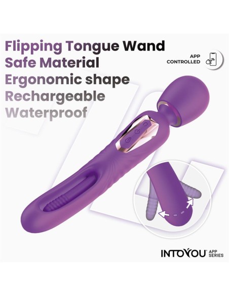 Salma Masajeador con Flipping Tongue y Vibracion con App